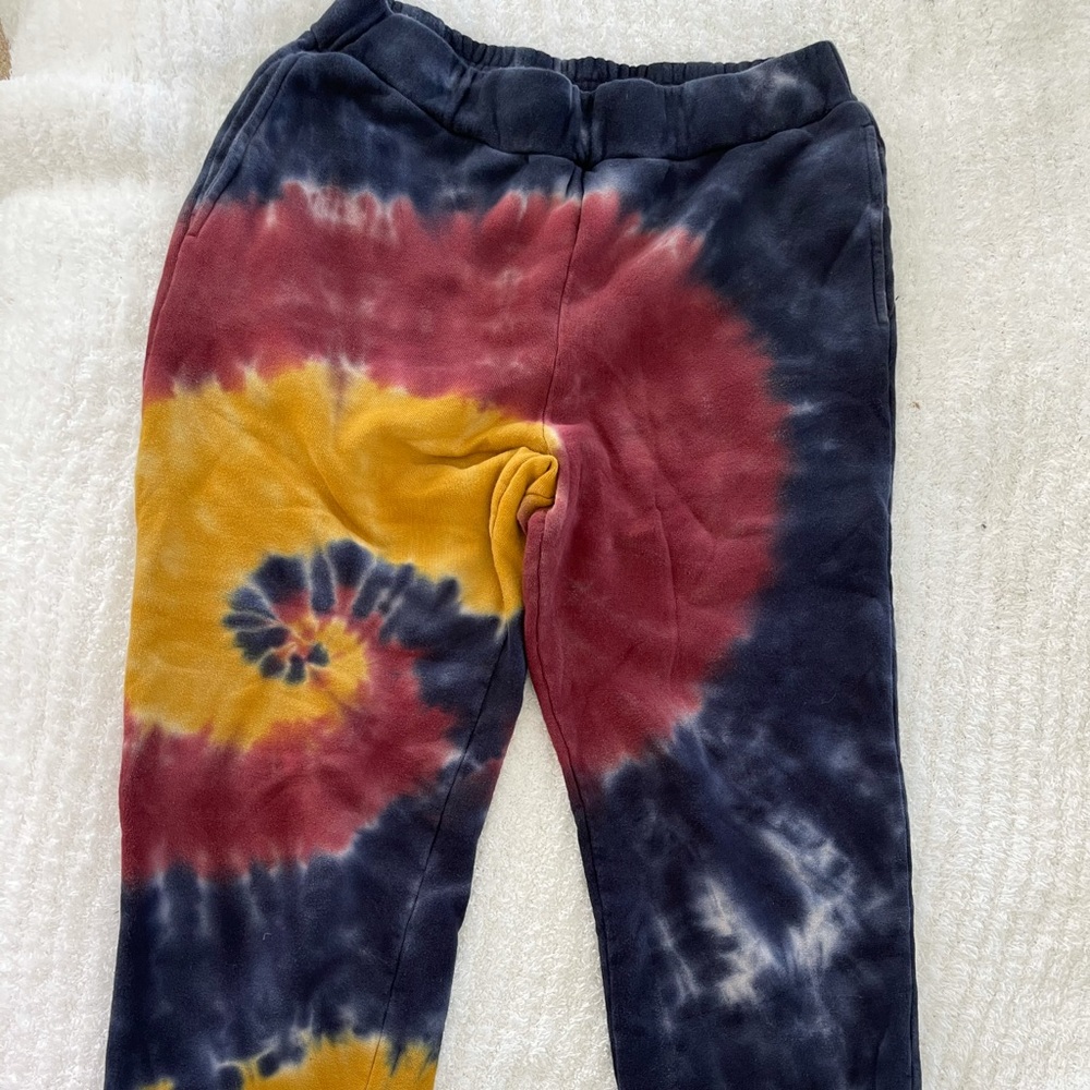 Stateside Tie Dye cropped Sweatpants